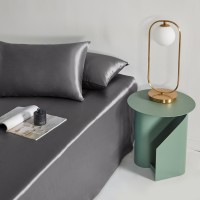 Draps plats de luxe 100 % soie 400 fils, jetables, couleur et taille personnalisables, pour hôtels et usage domestique, toutes saisons, vente en gros
