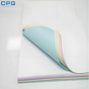 กระดาษคาร์บอนเลสแบบม้วน ความไวสูง ผลิตตามสั่งจากโรงงาน หนา 50 แกรม 55 แกรม กระดาษ NCR แบบต่อเนื่อง สำหรับแบบฟอร์มธุรกิจ - Product Image 1