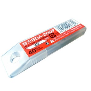 Cuchilla Nt Cutter Bda-200P de 45 grados para grabado, cuchilla de repuesto para bolígrafo, fabricada en Japón - Product Image 4