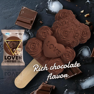 Glace à la crème glacée au <span class=keywords><strong>chocolat</strong></span> et à la fraise en forme de petit ours mignon dans un sac de 70g - Product Image 4