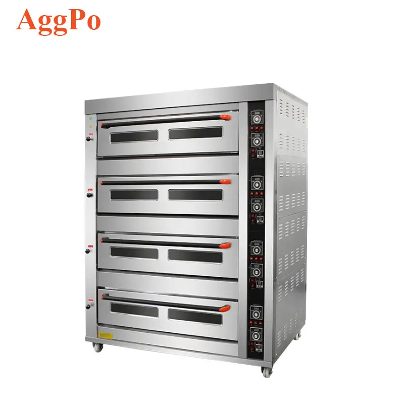 Commerciële Elektrische Verwarming Pizza Oven Smart Grote Gas Oven Bakkerij Apparatuur Brood Bakken Billeting Biscuit Kip Oven