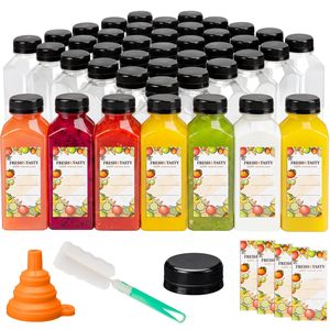 Bottiglie di plastica trasparenti da 4oz, 8oz, 12oz, 16oz <span class=keywords><strong>per</strong></span> succhi, vuote, riutilizzabili, usa e getta, <span class=keywords><strong>contenitori</strong></span> <span class=keywords><strong>per</strong></span> bevande all'ingrosso <span class=keywords><strong>per</strong></span> bevande - Disponibilità immediata negli USA - Product Image 2