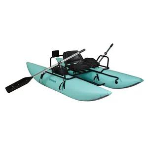 Bateau de pêche de ponton gonflable de vente chaude