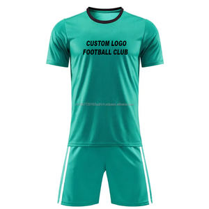 High Quality Quick Dry Soccer Jersey Sets Team Training Customized Breathable American Football <b>Shirts</b> Anti-Bacterial Anti-UV - Product Image 1