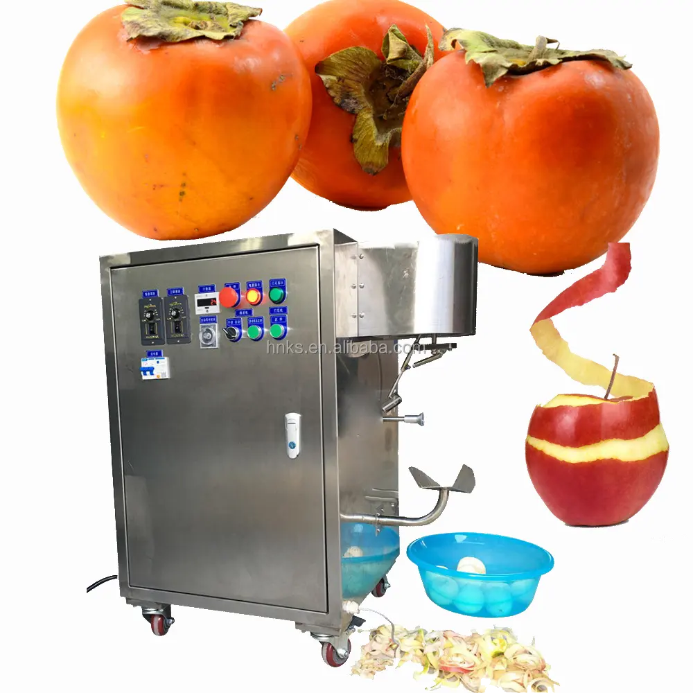 Macchina ad alta efficienza per sbucciare le mele/pelle di frutta rimuovere Peeling industriale di cachi/pelapatate di cachi freschi