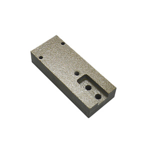 Plaque de mica isolante chauffante magnétique en phlogopite, lisse et dorée - Product Image 2