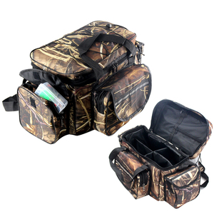 Sac de pêche grande capacité <span class=keywords><strong>en</strong></span> nylon imperméable multifonctionnel, sacoche de ceinture <span class=keywords><strong>pour</strong></span> leurres, sacs à bandoulière <span class=keywords><strong>pour</strong></span> activités de plein air, équipement de pêche à <span class=keywords><strong>la</strong></span> carpe - Product Image 6