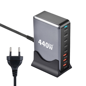 440W 5C3A ชาร์จเร็วมากแท่นชาร์จไฟ <span class=keywords><strong>Type</strong></span> C สำหรับ iPhone 16 15 14สำหรับแล็ปท็อป Pd 100W อะแดปเตอร์ USB C - Product Image 2