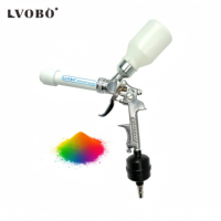 Pistolet de pulvérisation électrostatique automatique portatif LVOBO pour la peinture en poudre, facile à utiliser