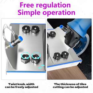 45° Angle Grinder Stand Stainless Steel Tile Chamfering <b>Tool</b> for Cutting Ceramic Stone 45 Degree Chamfer Cutting <b>Tool</b>-006 - Product Image 5