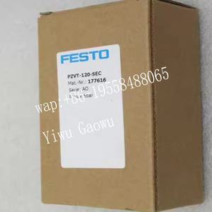 Original Festos PZVT-120-SEC Pneumatic <b>Timer</b> 177616 Mechanical Sequence Counter IP54 Front Mounting - Product Image 1