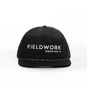 Casquettes Snapback à 5 panneaux à visière plate avec cordon, broderie OEM, sport, golf, avec logo personnalisé en nylon, Gorras - Product Image 3