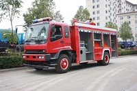 Camion de Secours ISUZU Euro 4, Capacité de Réservoir 5001-7000L, Hauteur de Travail 60m, Moteur Diesel 251-350ch, Transmission 4X2