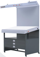 Station de visualisation des couleurs standard LED D50 D65 TL84, source lumineuse pour table de correspondance des couleurs d'impression, inspection des déviations de couleur d'impression