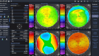 Nuevo Instrumento Óptico 2025 SK-7000B, Máquina de Topografía Corneal 3 en 1 con Reposacabezas Eléctrico para Uso Médico Oftálmico