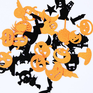 Pegatinas de espuma brillante para Halloween, pegatinas autoadhesivas de <span class=keywords><strong>calabaza</strong></span> de espuma <span class=keywords><strong>EVA</strong></span>, purpurina 3D DIY para decoraciones infantiles - Product Image 5