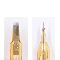 Lot de 20 aiguilles de tatouage stériles permanentes en acier inoxydable 304 AUS, diamètre 0,20-0,40 mm, pour tatouages corporels – Meilleures ventes