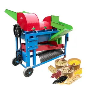 Factory wholesale multi-function small corn rice crop thresher threshing machine