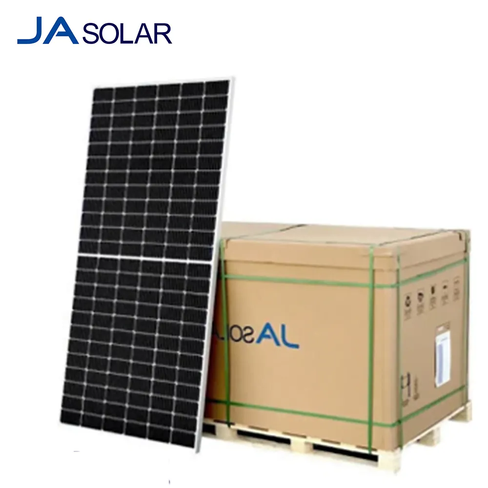 경쟁력있는 가격 산업 태양 전지 패널 비용 JA Jinko 태양 광 410w 430w 450w 500w 545w 555w 태양 광 전지 패널 세트 //