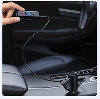 Pengisi Daya Mobil 5 Port Multifungsi 12-24V Konverter Pemantik Rokok Universal QC3.0 18W 3A Adaptor Pengisian Cepat Tipe-C