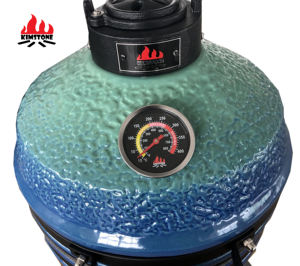 Barbecue en céramique <span class=keywords><strong>Kamado</strong></span> portable Kimstone de taille <span class=keywords><strong>mini</strong></span> 13 pouces avec support en acier et accessoires de barbecue standard - Product Image 6