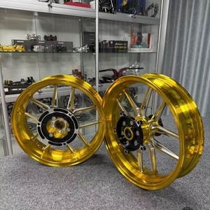 ชุดล้อหน้าและหลังอะลูมิเนียมอัลลอย CNC สำหรับ Yamaha XMAX300 และ <span class=keywords><strong>Forza</strong></span> 350 รุ่นอัพเกรด จากประเทศจีน - Product Image 6