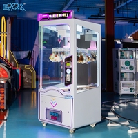 Lucky Coin Operated Game Claw Machine Clip Prize Machine Arcade Toy Vending Machine Amusement Park