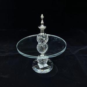 Хрустальное Стеклянное блюдо для фруктов, подставка для десертов и подставка для свадебного торта, кухонные формы для выпечки, инструменты - Product Image 4