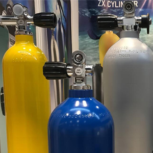 Cilindro de Oxígeno de Aluminio de Alta Presión con Certificación DOT de Fábrica ZX, Tanque de Aire para Buceo, Cilindros de <span class=keywords><strong>Gas</strong></span> S80 S40 S19 para Actividades Subacuáticas - Product Image 6