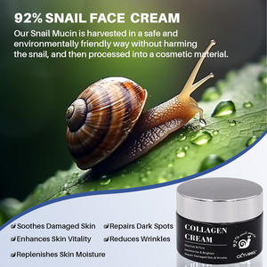 Productos para el Cuidado de la Piel Blanqueadores, Crema Hidratante Facial, Crema de Caracol Coreana Antiarrugas - Product Image 5