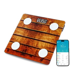 Bluewill Intelligente Körpergewichts- und Fettanalysewaage 0,05kg Präzision Kabellose App-Funktion Batteriebetrieb LCD-Display 180kg Kapazität - Product Image 1