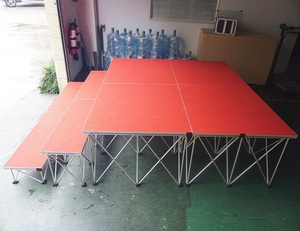 Aluminum portable lightweight <b>stage</b> for wedding performance - Product Image 1