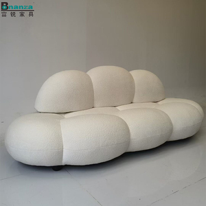 2026 डिजाइन आधुनिक स्टेनलेस स्टील फ्रेम भाग्यशाली कार्यालय फर्नीचर सस्ते प्रेम सीटर निदेशक सोफा - Product Image 6