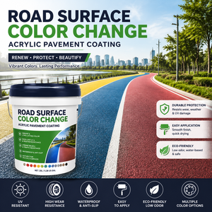 <span class=keywords><strong>Peinture</strong></span> colorée pour revêtement en asphalte, Agent <span class=keywords><strong>de</strong></span> recouvrement en béton perméable, Revêtement <span class=keywords><strong>de</strong></span> sol en polyuréthane double acrylique - Product Image 6