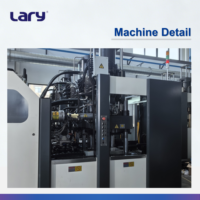 Machine de moulage par injection de semelles de chaussures en caoutchouc LARY, haute productivité, moteur 1650KN, 2 postes de travail