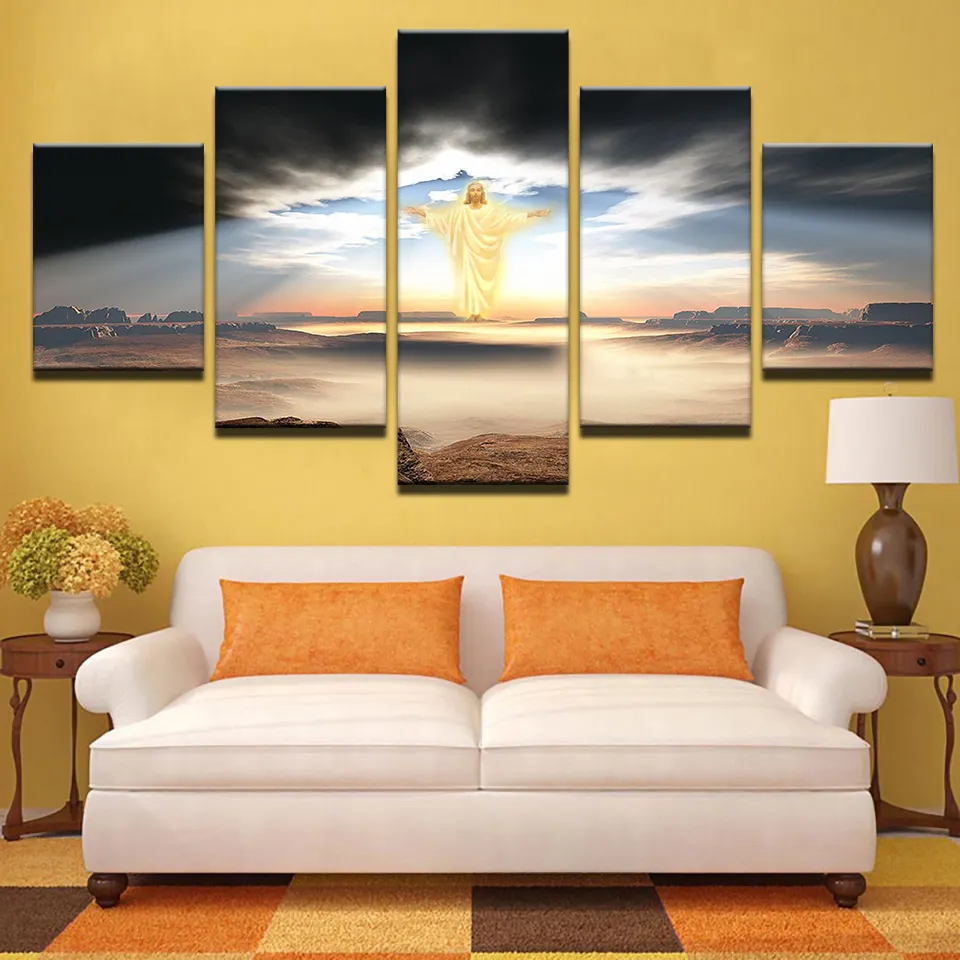 HD HiFi Golden Light angepasste Leinwand Panel benutzer definierte dekorative Malerei Dekoration Landschaft Bild drucke