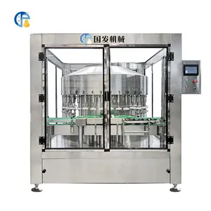 High accuracy Automatic 12 18 24 Rotary wine whisky vodka spirit liquor juice filling machine for bottling soy sauce vinegar