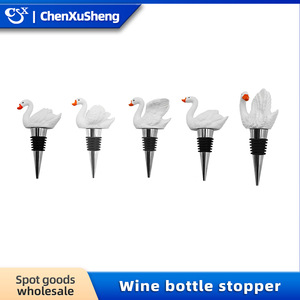 Christmas Wine Stopper Metal Bottle Seal Alloy Cork Plug For Home Champagne Red Wine Decorative Holiday Gift Stopper - Product Image 4