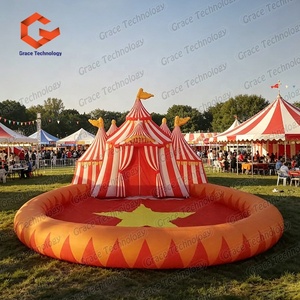 Accessoires pour événements de carnaval, scène de <span class=keywords><strong>cirque</strong></span> gonflable, toile de <span class=keywords><strong>fond</strong></span> pour la décoration d'événements de carnaval - Product Image 5