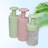 Botol Sabun Tangan Pink 150ml Grosir dengan Pompa Busa, Botol Plastik PET Tebal Hijau 200ml dengan Dispenser Pompa