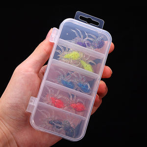 WEIHE 4cm 1,3G cebo suave <span class=keywords><strong>de</strong></span> araña artificial en forma <span class=keywords><strong>de</strong></span> sábalo <span class=keywords><strong>de</strong></span> 5 colores señuelos TPE <span class=keywords><strong>de</strong></span> diseño especial para fundición <span class=keywords><strong>de</strong></span> Río empaquetados a granel - Product Image 6