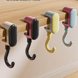 Nouvelle beauté luxe crochets sans trace mur crochet cintre cordon support fixe stockage organisateur support <span class=keywords><strong>pour</strong></span> maison bureau bureau voiture mur - Product Image 3