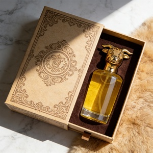 Vente flash - Flacons de parfum vides en verre de luxe de 100 ml/50 ml/30 ml avec atomiseurs en forme d'animaux et emballage personnalisé - Product Image 2