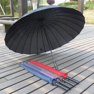 <span class=keywords><strong>Parapluie</strong></span> publicitaire extra-large pour deux personnes, pour hommes, 24 pouces, à manche long, droit, automatique, protection UV, personnalisable - Product Image 1