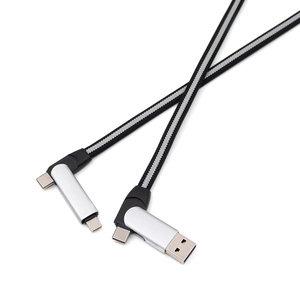 Nouveau produit tendance 2026 : Câble de charge rapide USB 6-en-1 3A 60W PD Type C pour ordinateur, iPhone, Samsung – Idéal pour les coffrets cadeaux - Product Image 4