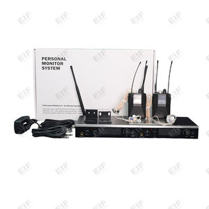 Factory OEM UHF 2CH Wireless In-Ear Monitor <b>System</b> <b>Stereo</b> Sound for Stage Live Show Wholesale - Product Image 5