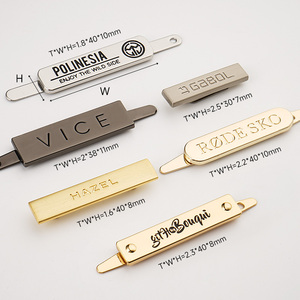 Phụ Kiện Túi Theo Yêu Cầu Nhãn Logo Kim Loại Nhãn Túi Xách Dập Nổi Logo Tấm Kim Loại Khắc Logo Kim Loại Tùy Chỉnh Cho Túi Ví - Product Image 5