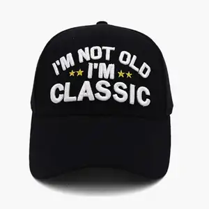 Funny Retirement or Birthday Gifts Hats for Men Women,I'm Not Old Classic Baseball Cap Gag Gifts for Dad Grandpa Old Man