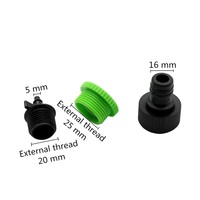 Raccord de tuyau d'arrosage de jardin de 4 mm à 16 mm, adaptateur de robinet, connecteur d'accouplement