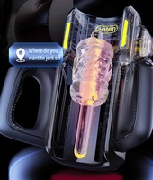 HM Automatische Saug-Männermaschine Orale Vaginale Penis-Vibrator Sexspielzeug für Männer Masturbationsbecher Maschine Masturbator für Männer